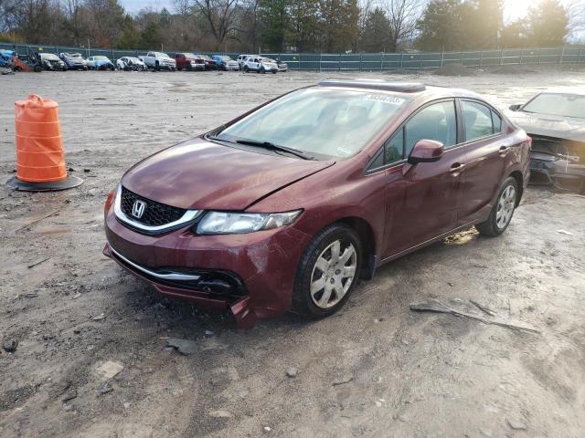 HONDA CIVIC EXL 2013 2hgfb2f90dh508655