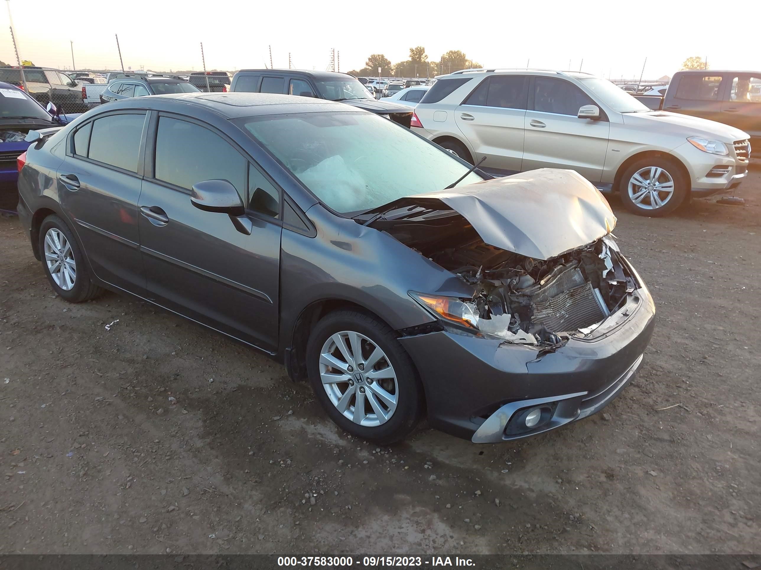 HONDA CIVIC 2012 2hgfb2f91ch515631