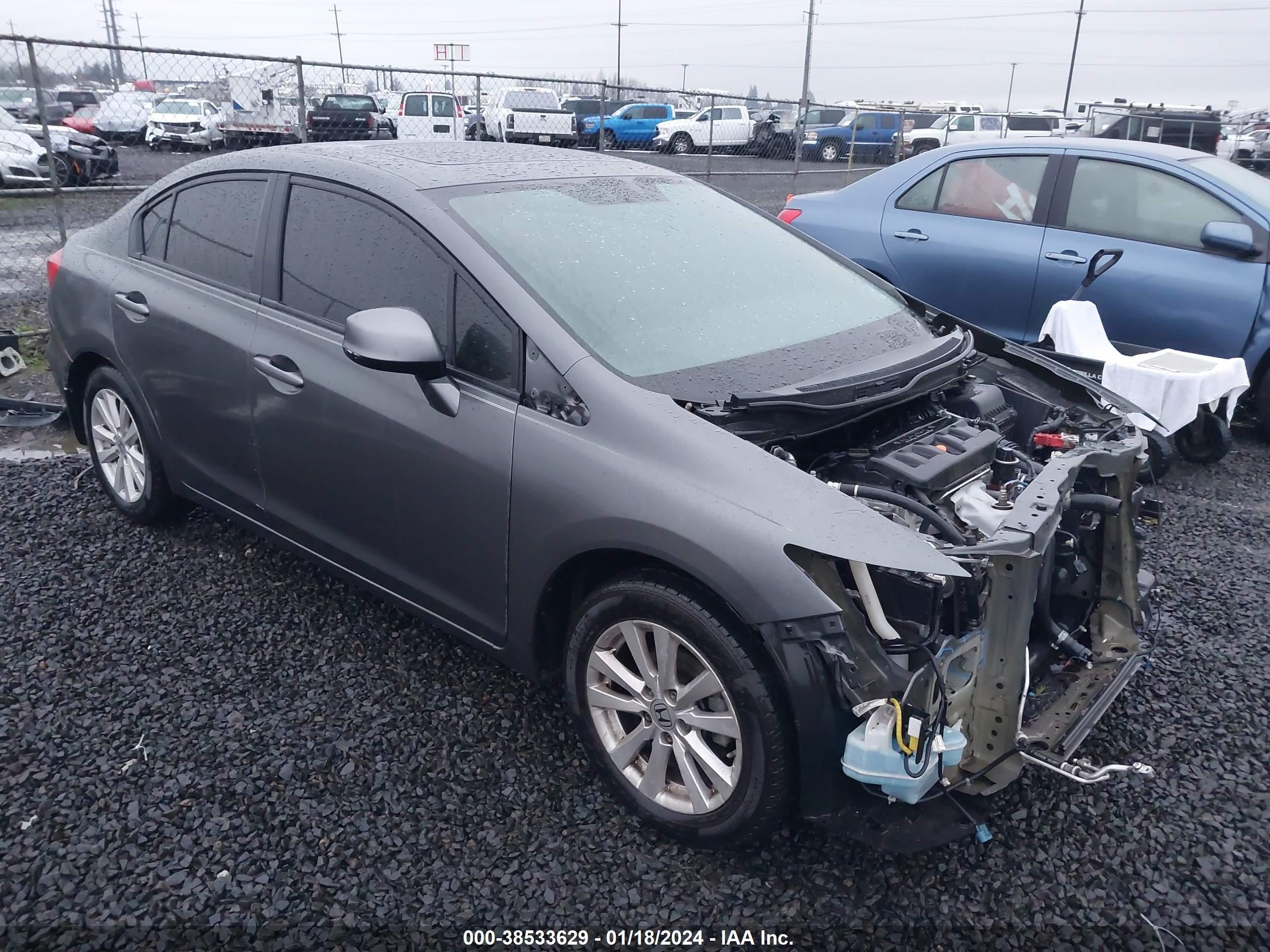 HONDA CIVIC 2012 2hgfb2f92ch317849