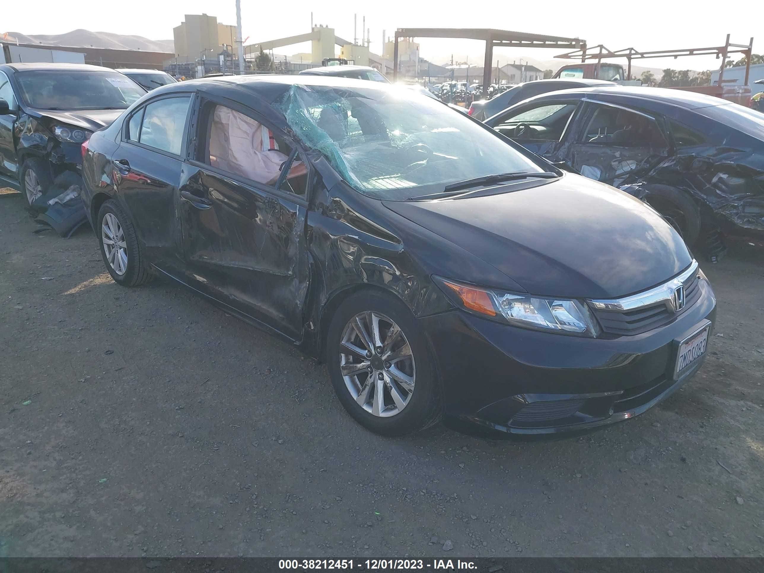 HONDA CIVIC 2012 2hgfb2f92ch508252