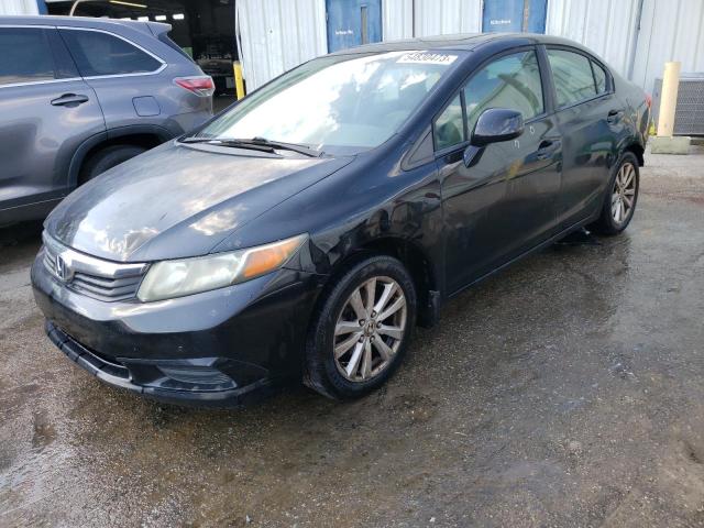 HONDA CIVIC EXL 2012 2hgfb2f94ch509788