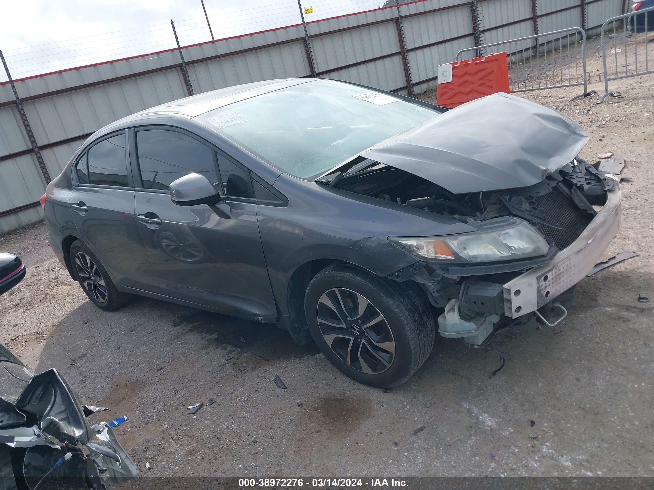 HONDA CIVIC 2013 2hgfb2f94dh551377