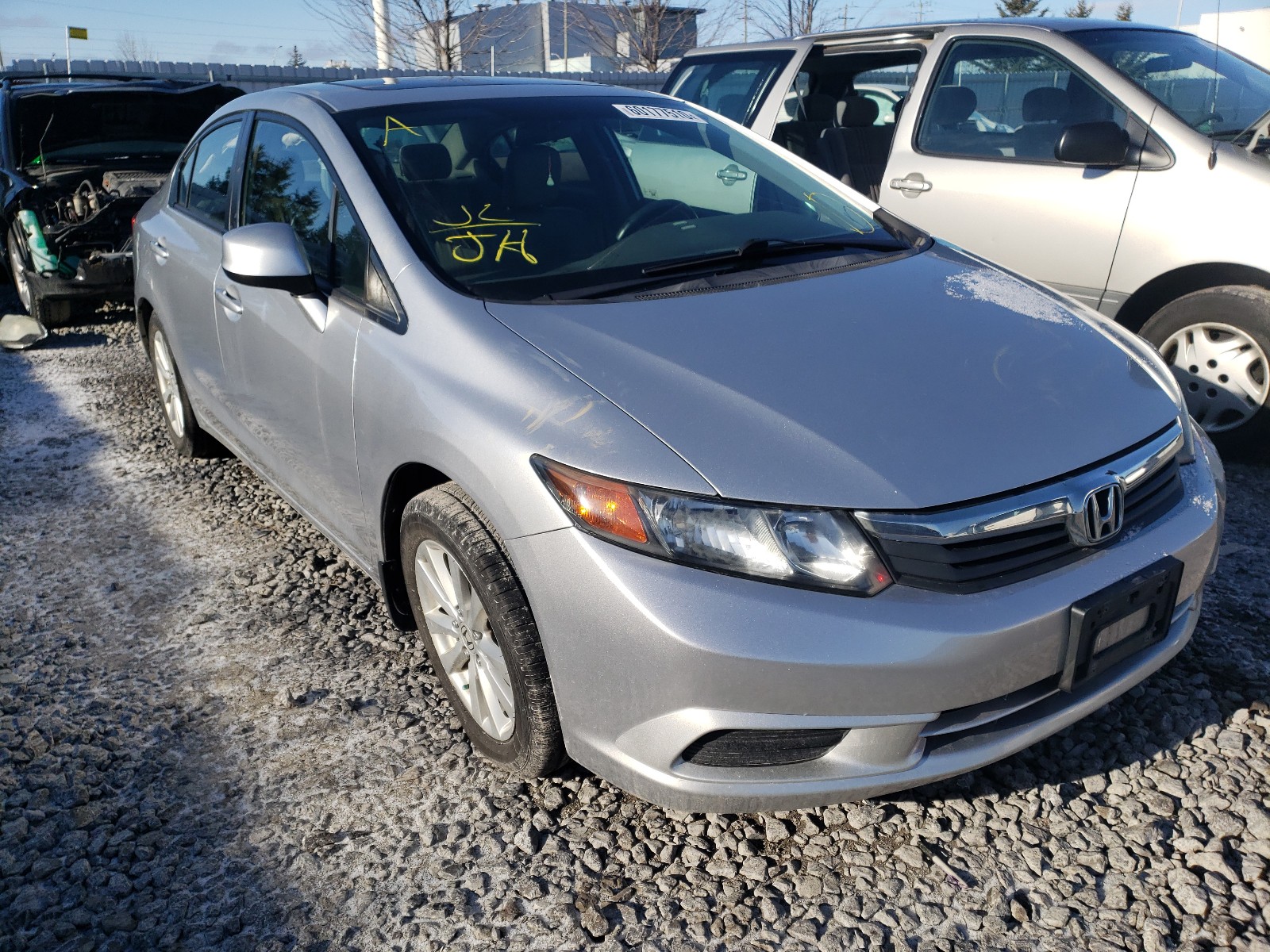 HONDA CIVIC EXL 2012 2hgfb2f95ch118861