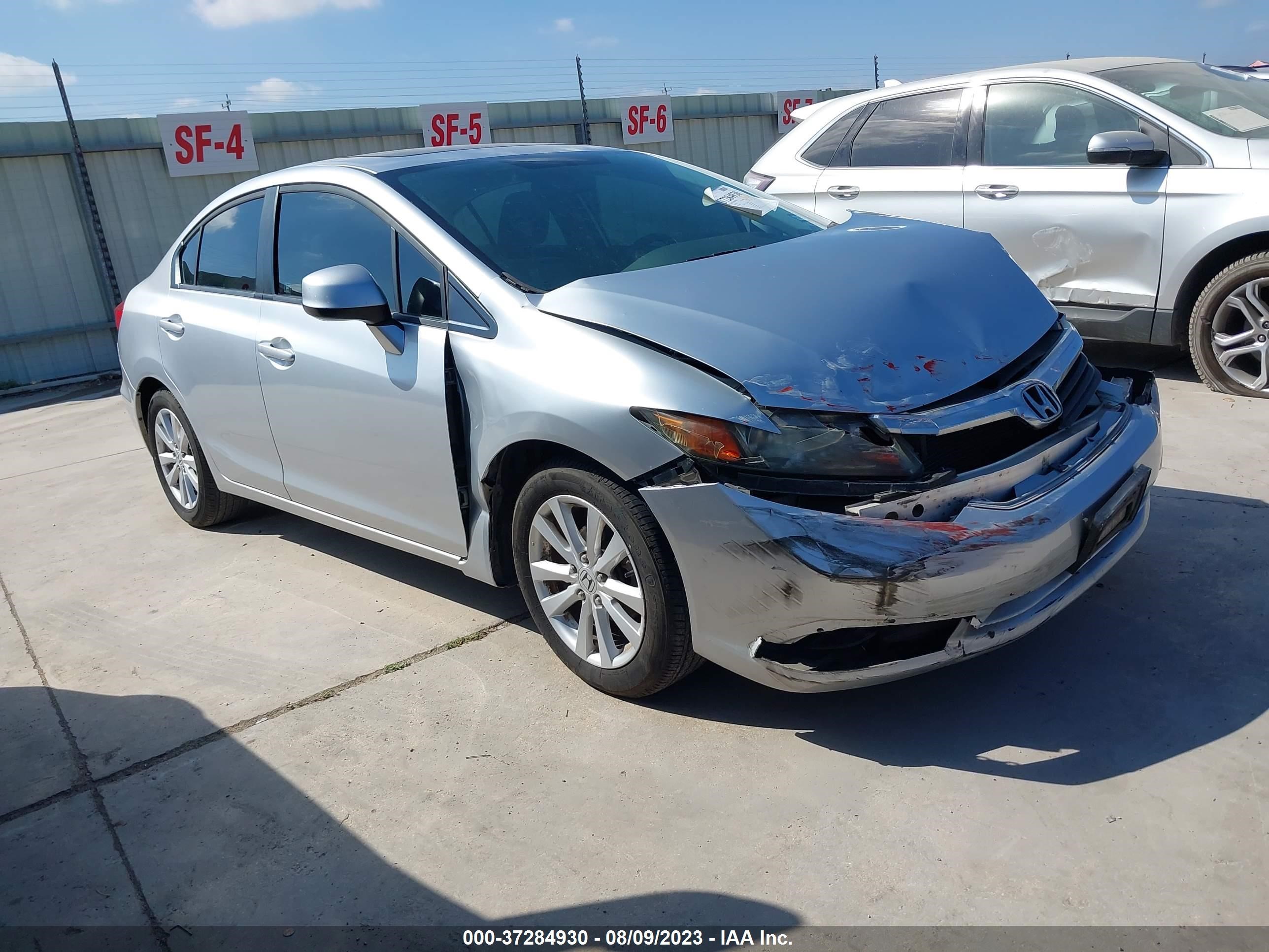 HONDA CIVIC 2012 2hgfb2f95ch523828