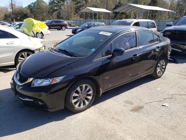 HONDA CIVIC EXL 2013 2hgfb2f96dh532541