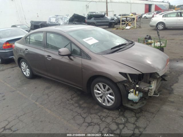 HONDA CIVIC EXL 2012 2hgfb2f97ch519361