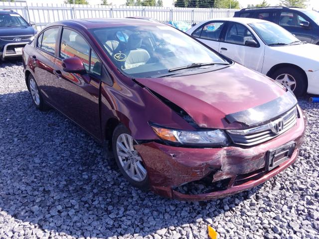 HONDA CIVIC EXL 2012 2hgfb2f98ch001923