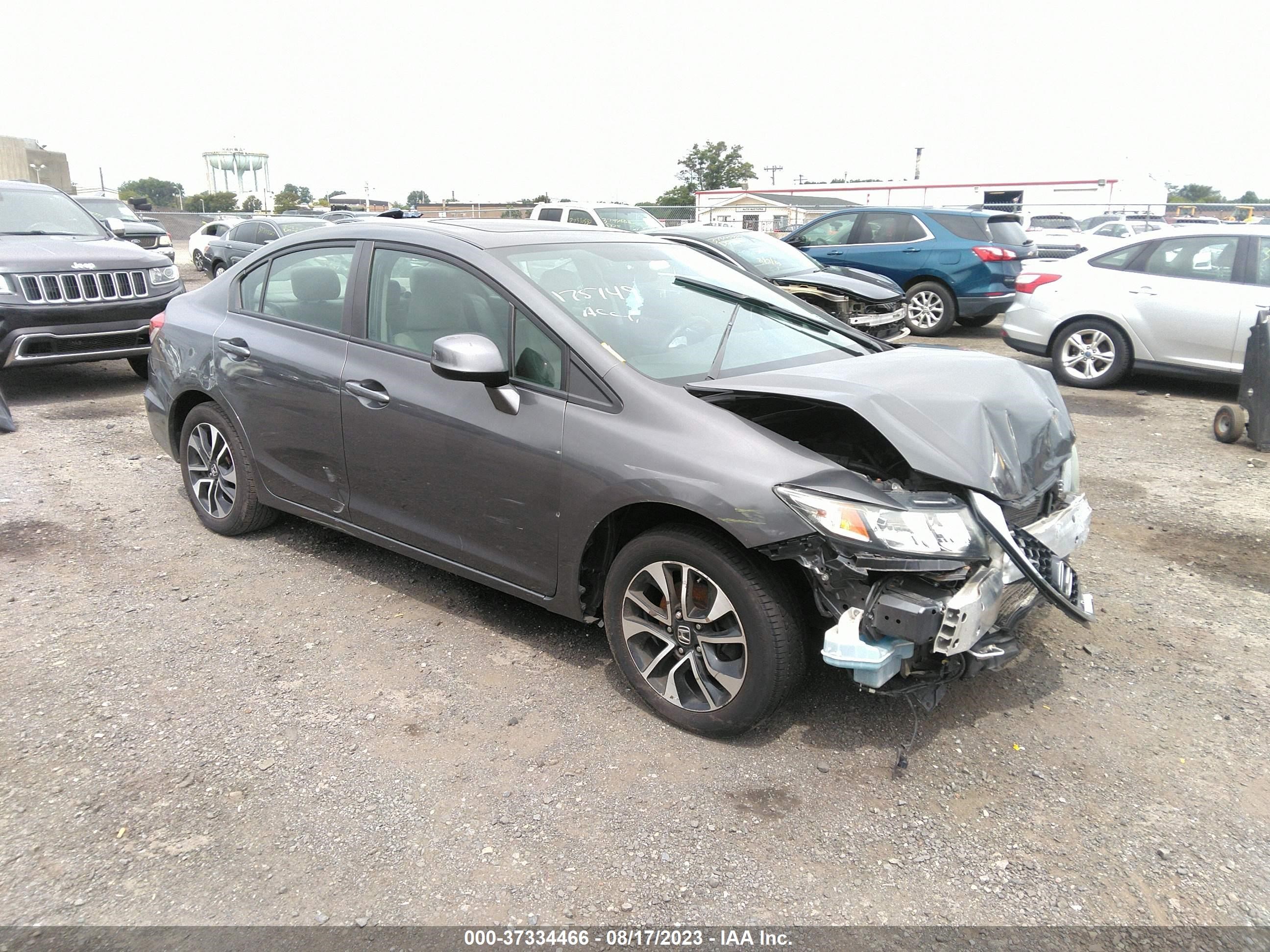 HONDA CIVIC 2013 2hgfb2f98dh507415