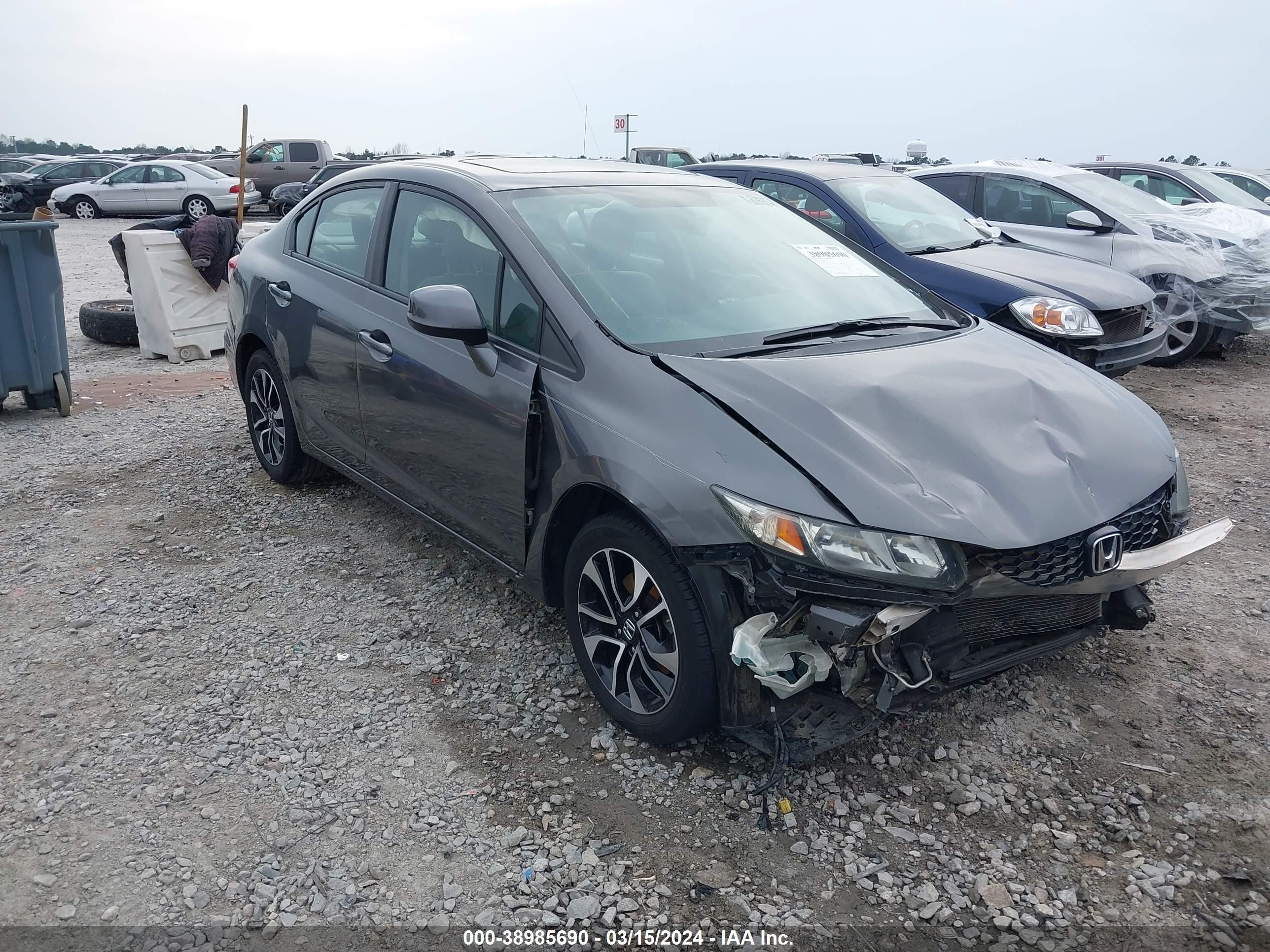 HONDA CIVIC 2013 2hgfb2f99dh513627