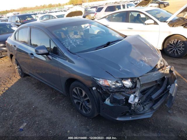 HONDA CIVIC 2013 2hgfb2f9xdh542456