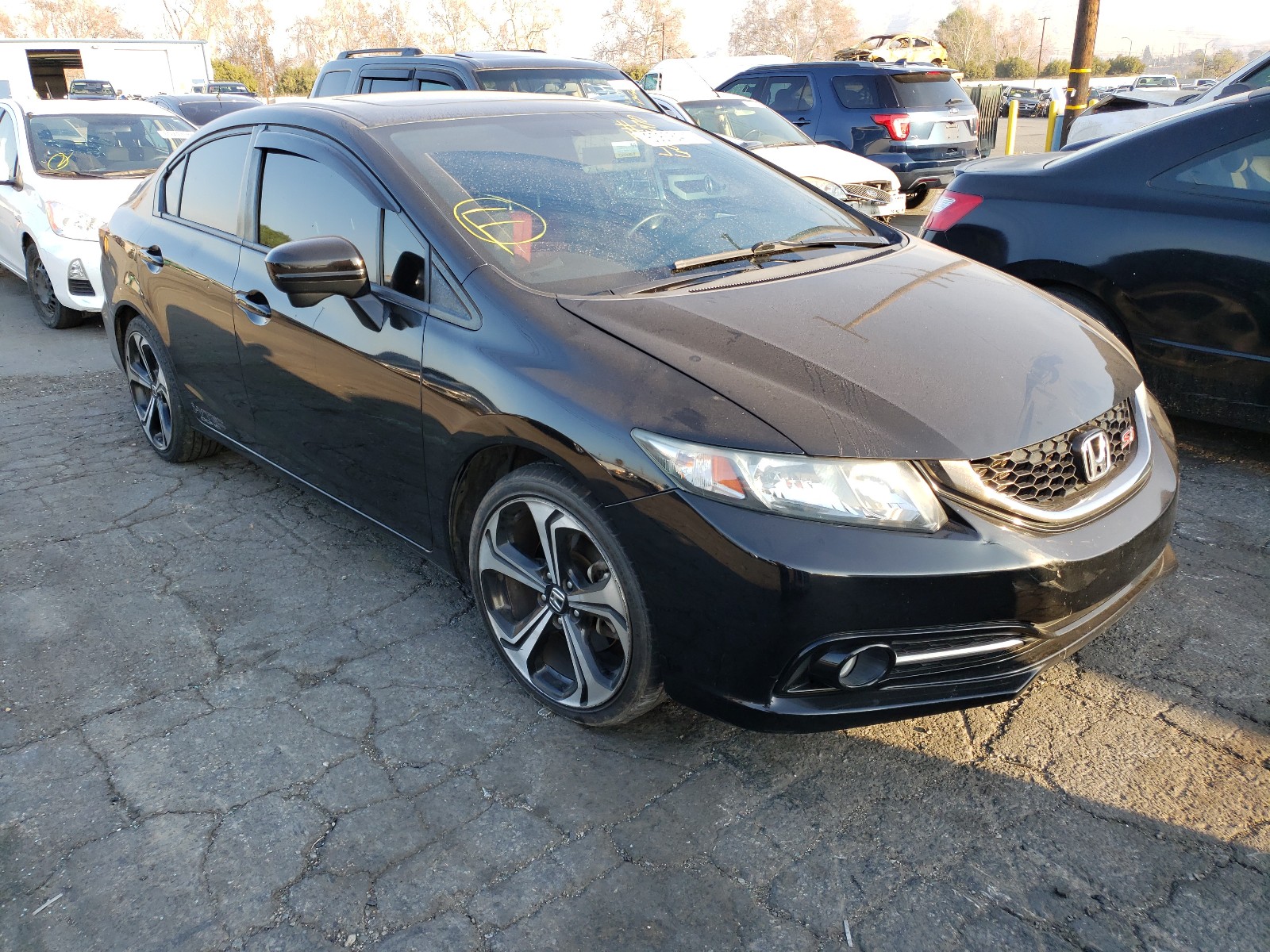 HONDA CIVIC SI 2015 2hgfb6e50fh702465