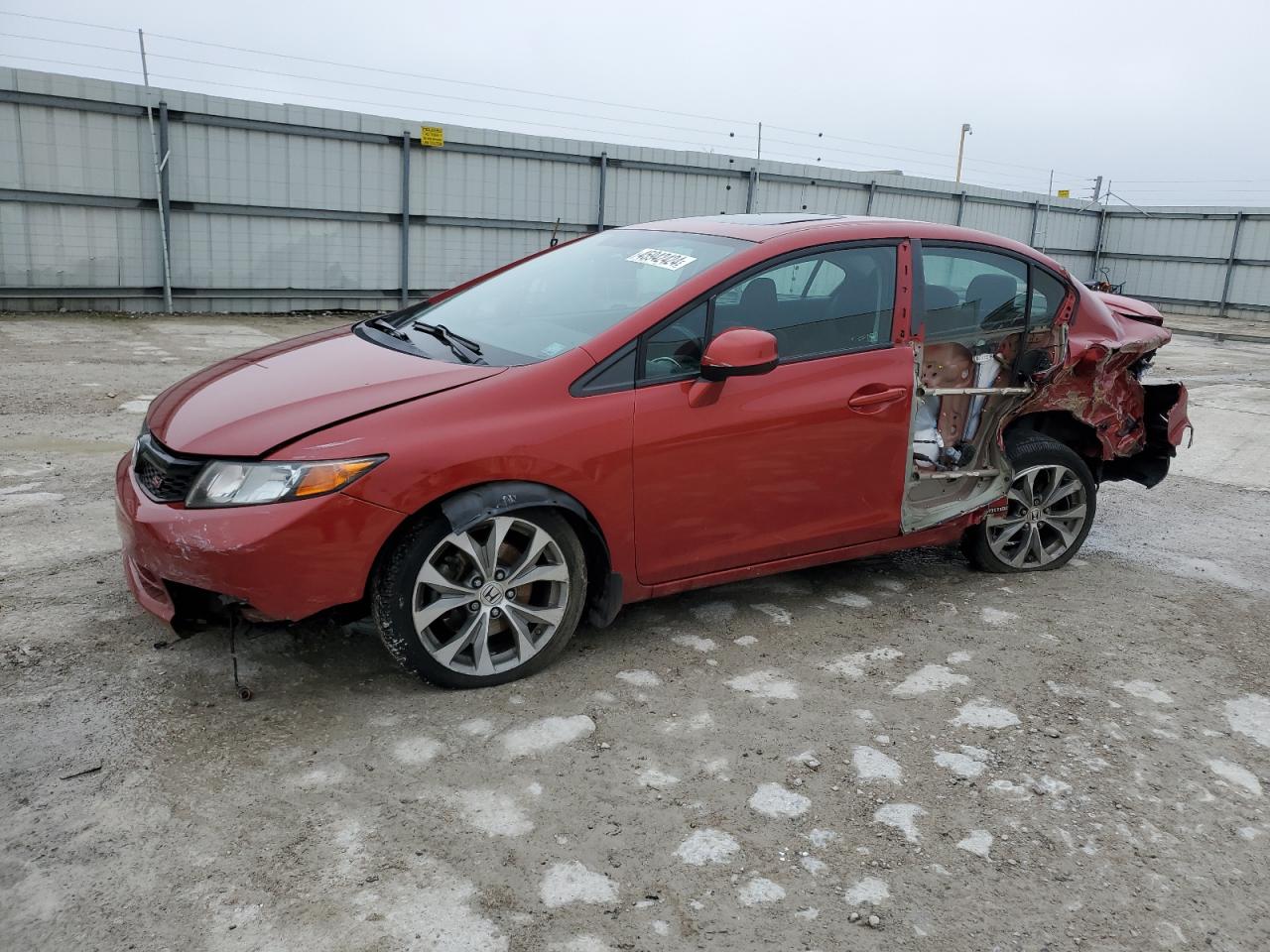 HONDA CIVIC 2012 2hgfb6e54ch706336