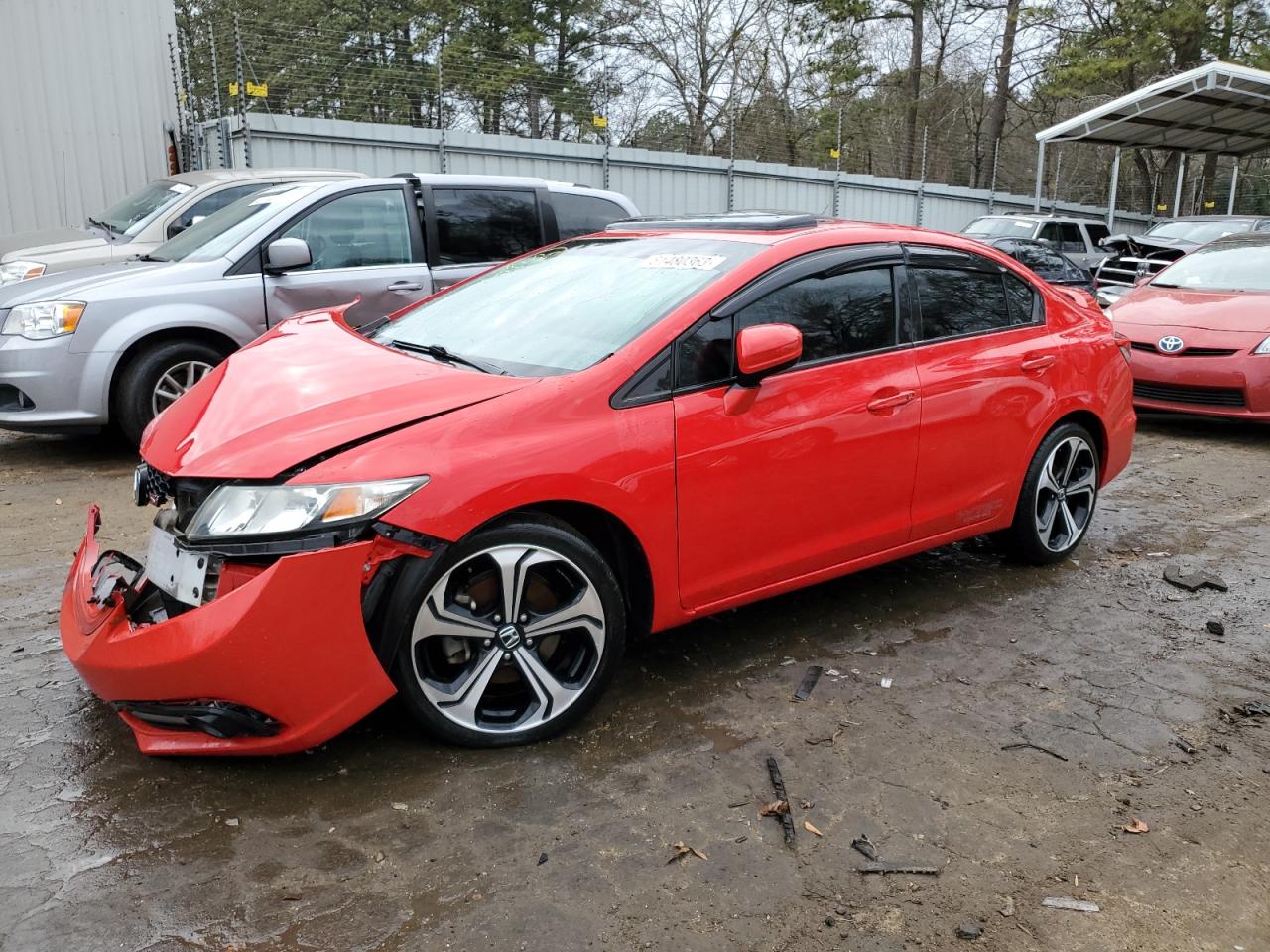 HONDA CIVIC 2015 2hgfb6e54fh710469