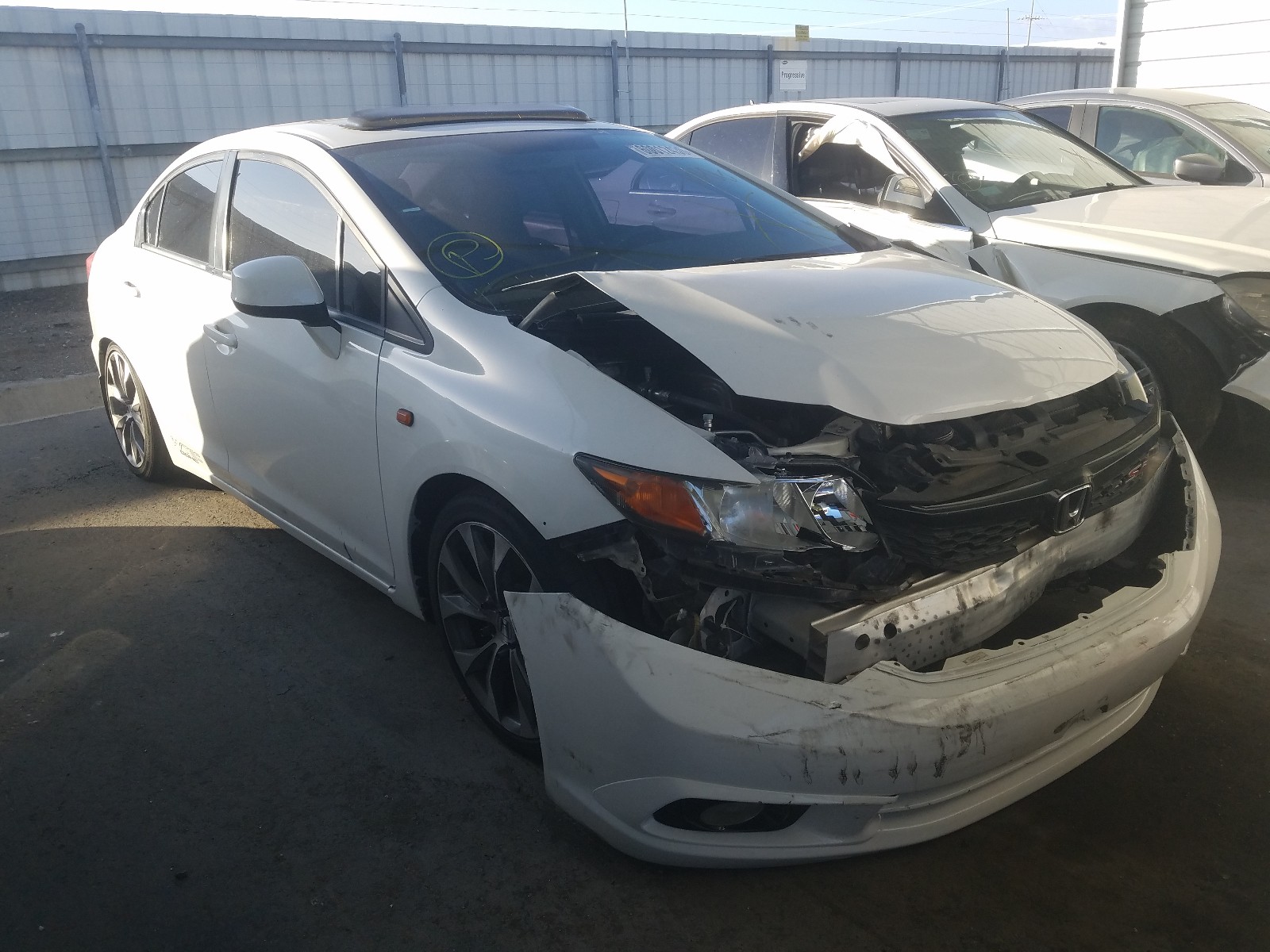 HONDA CIVIC SI 2012 2hgfb6e56ch704796