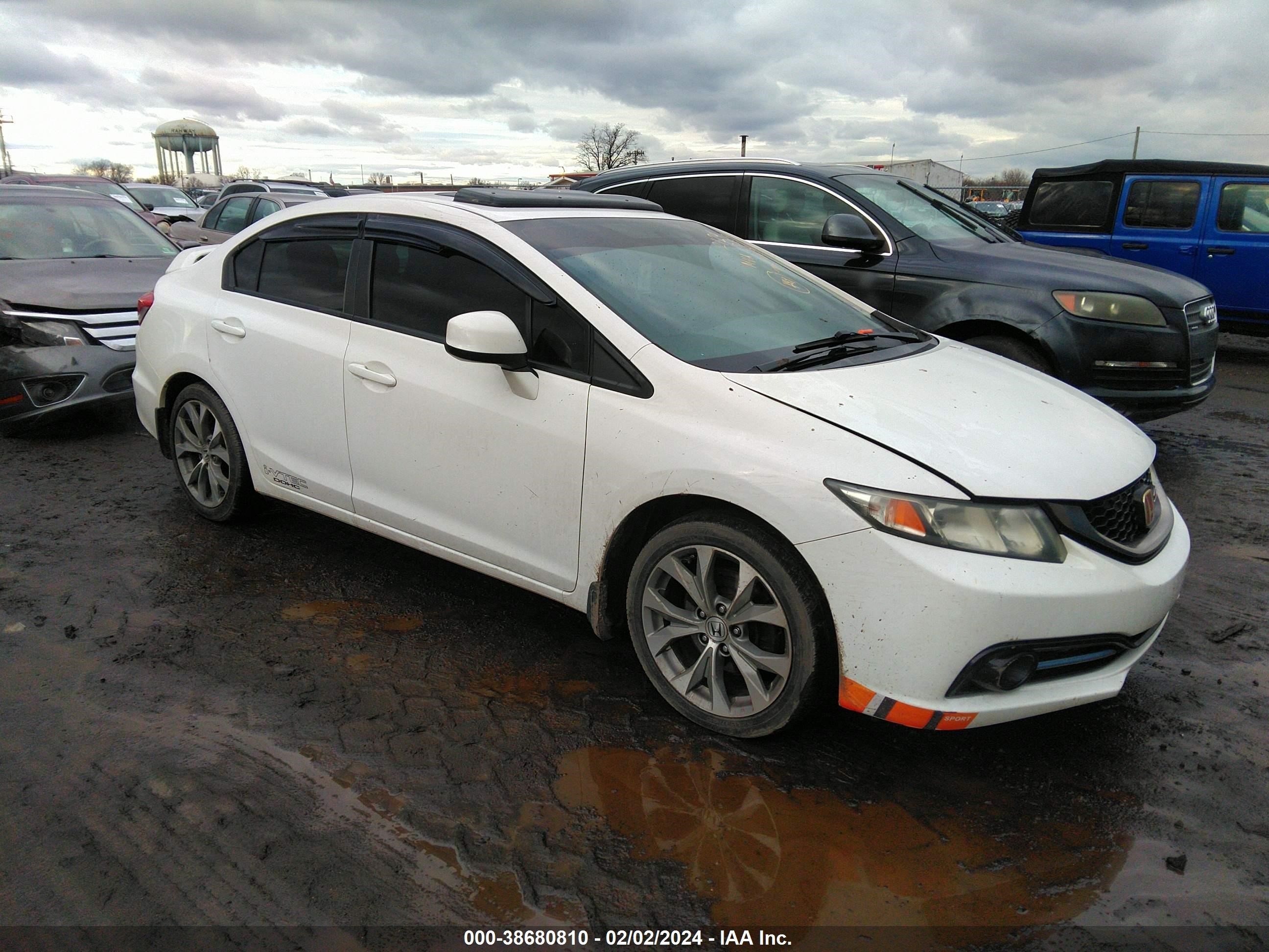 HONDA CIVIC 2013 2hgfb6e58dh708074