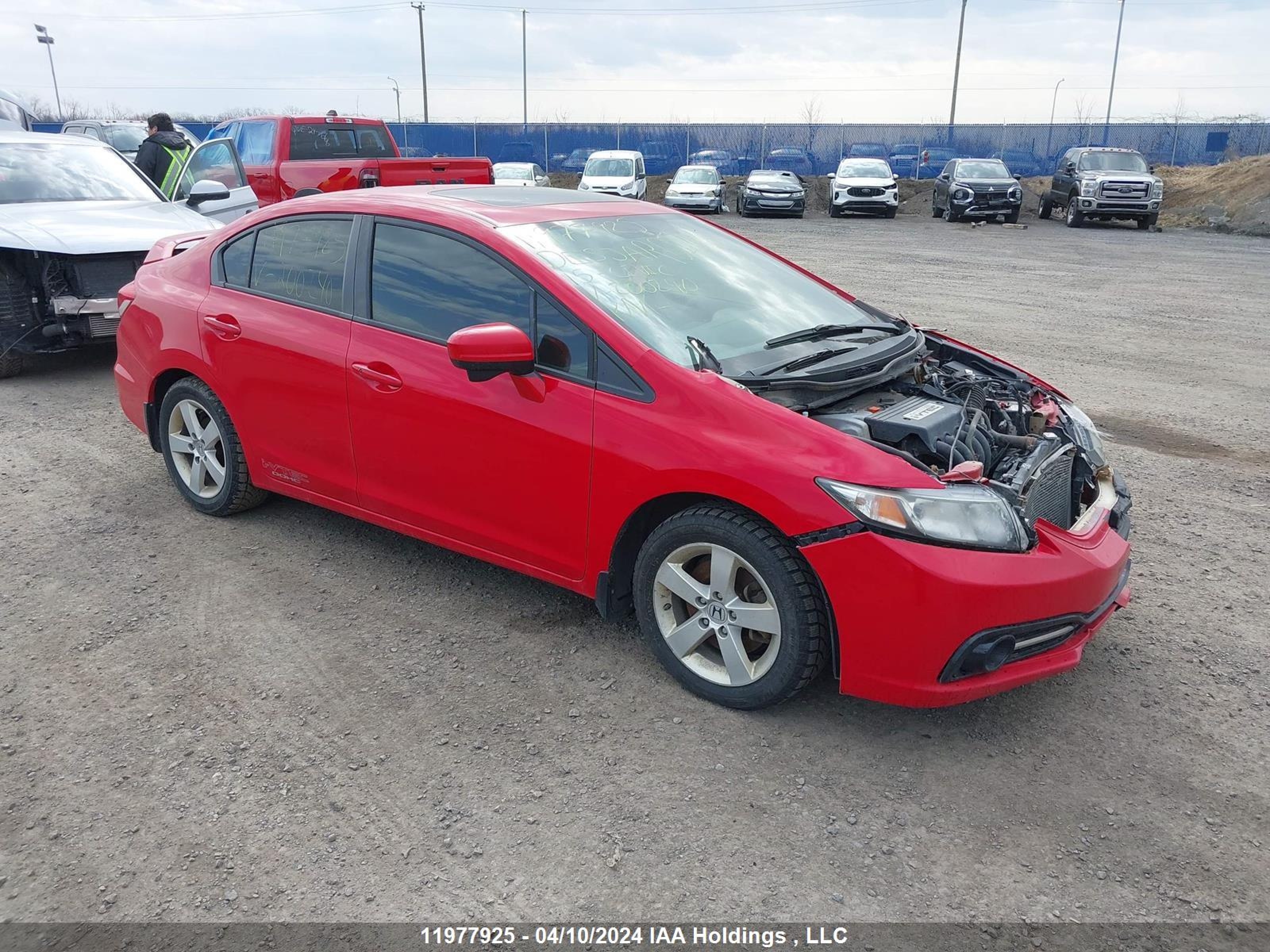 HONDA CIVIC 2015 2hgfb6e58fh200240