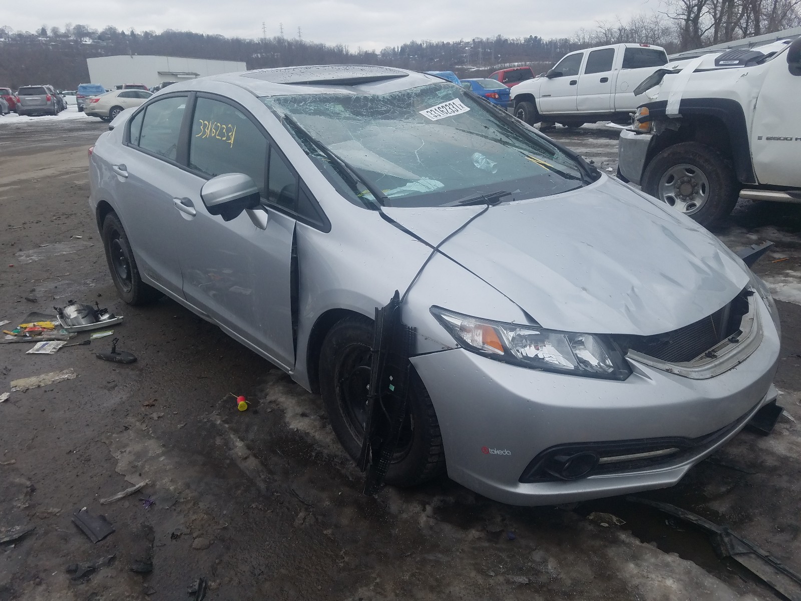 HONDA CIVIC SI 2015 2hgfb6e58fh705162