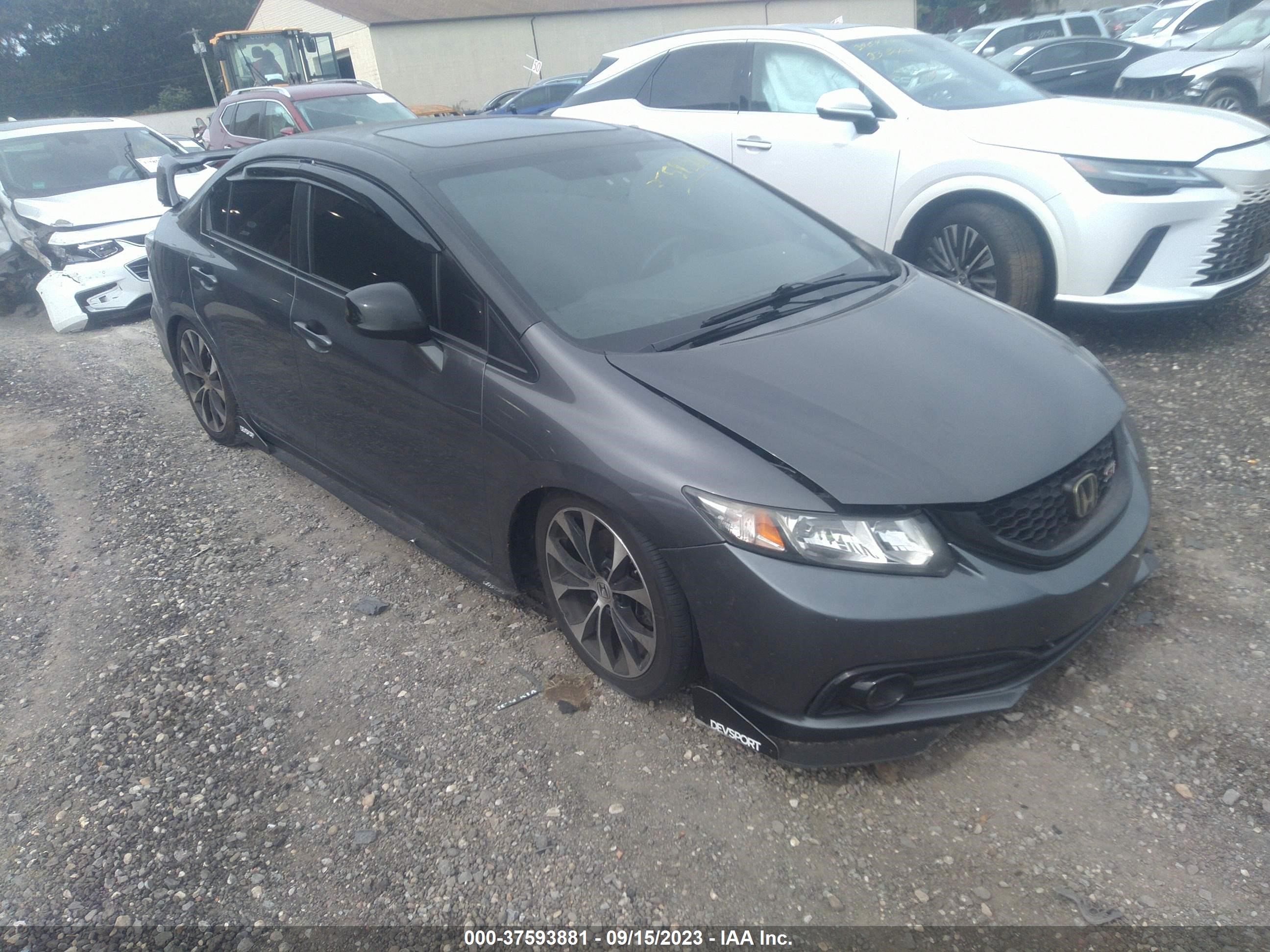 HONDA CIVIC 2013 2hgfb6e5xdh710456