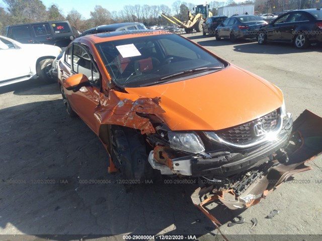 HONDA CIVIC SEDAN 2015 2hgfb6e5xfh702425