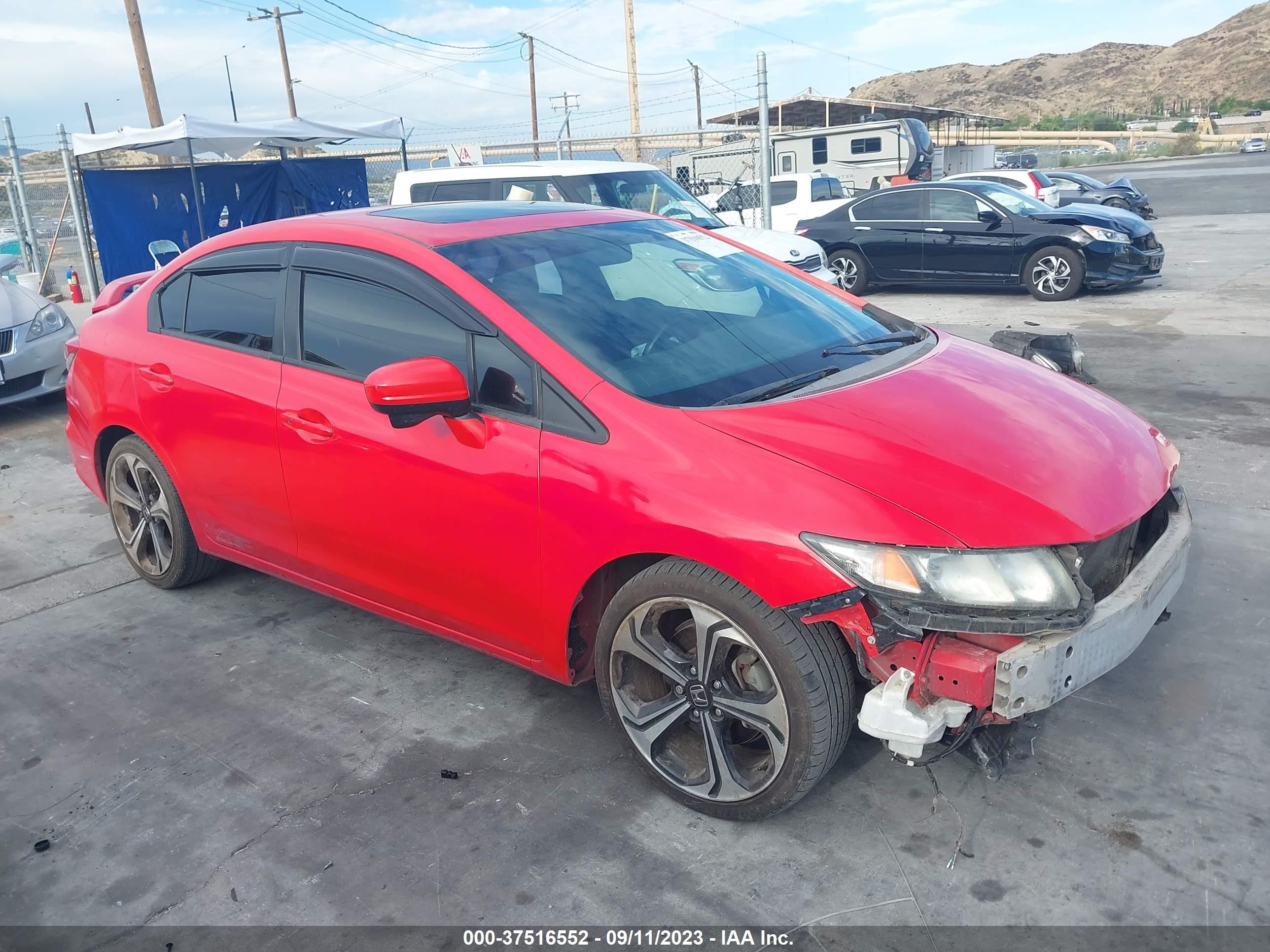 HONDA CIVIC 2015 2hgfb6e5xfh705468