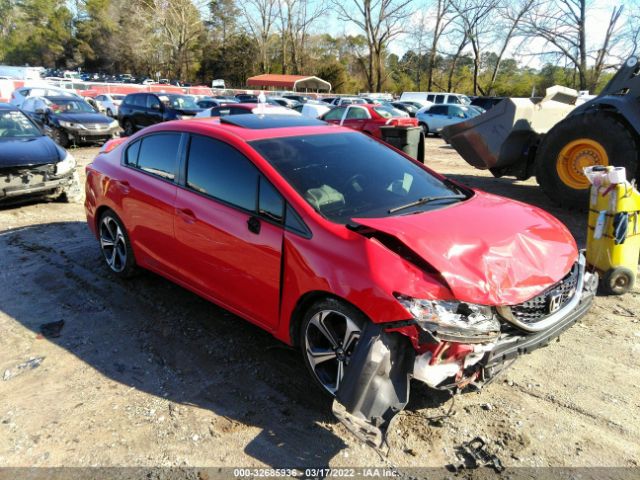 HONDA CIVIC SEDAN 2015 2hgfb6e5xfh709827