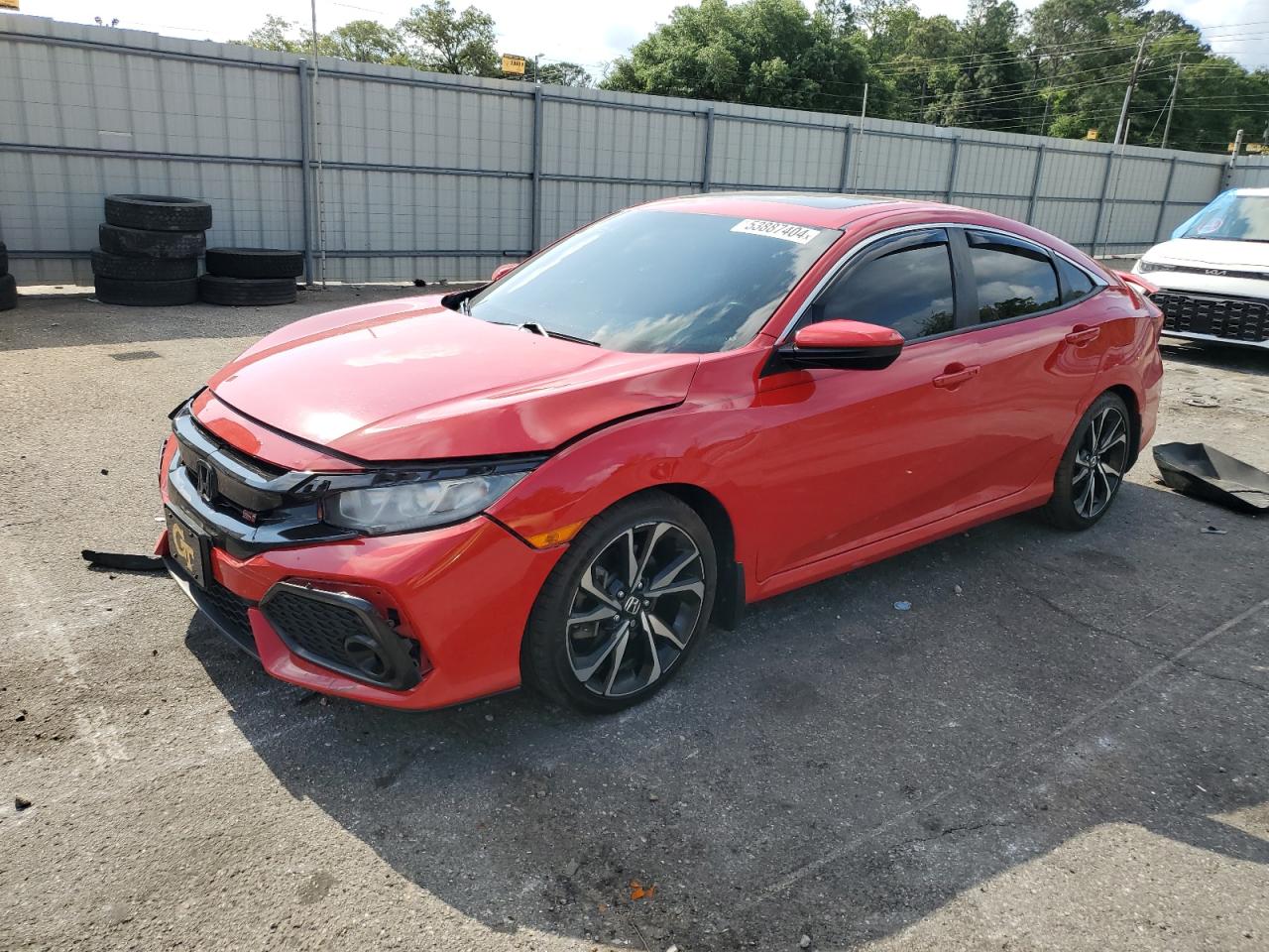 HONDA CIVIC 2018 2hgfc1e50jh700790