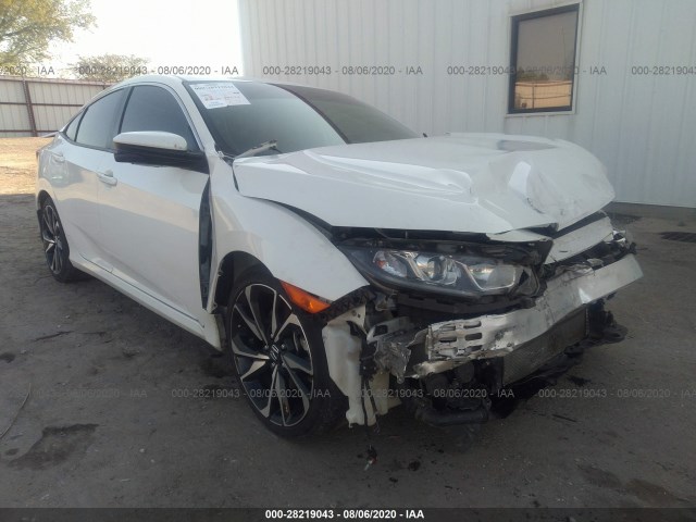 HONDA CIVIC SI SEDAN 2019 2hgfc1e50kh701956