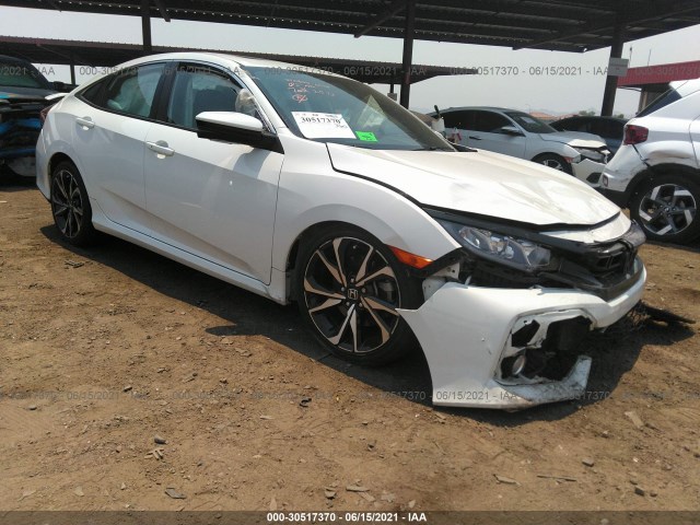 HONDA CIVIC SI SEDAN 2019 2hgfc1e50kh702573