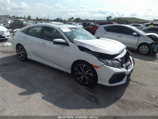 HONDA CIVIC SI SEDAN 2019 2hgfc1e50kh705098