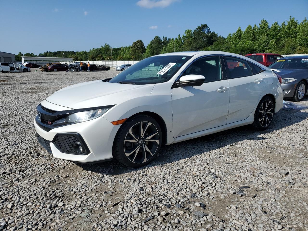 HONDA CIVIC 2018 2hgfc1e51jh702645