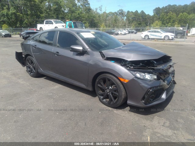 HONDA CIVIC SI SEDAN 2018 2hgfc1e51jh703651