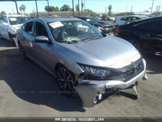 HONDA CIVIC SI SEDAN 2018 2hgfc1e51jh709644