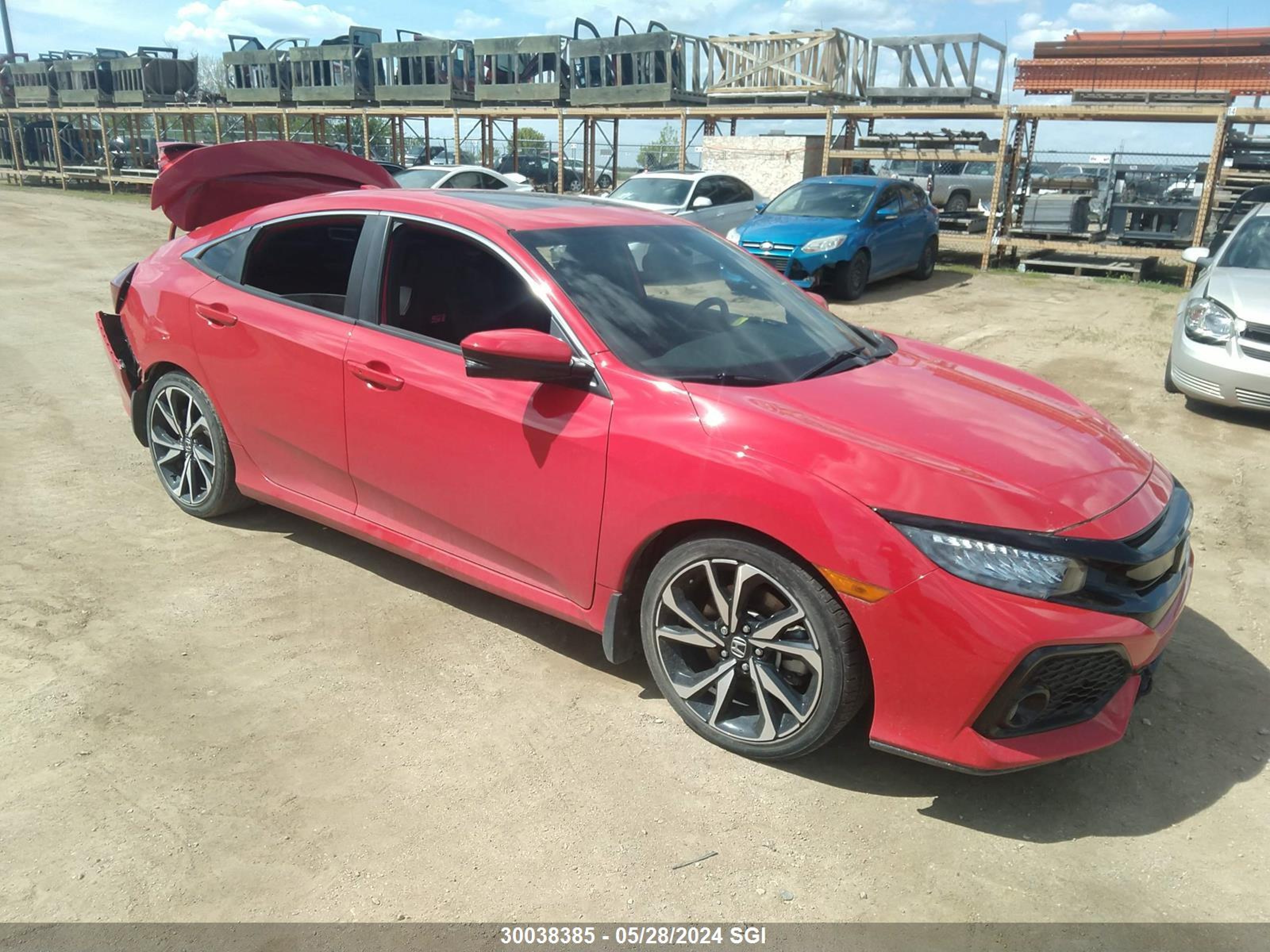 HONDA CIVIC 2019 2hgfc1e51kh200834