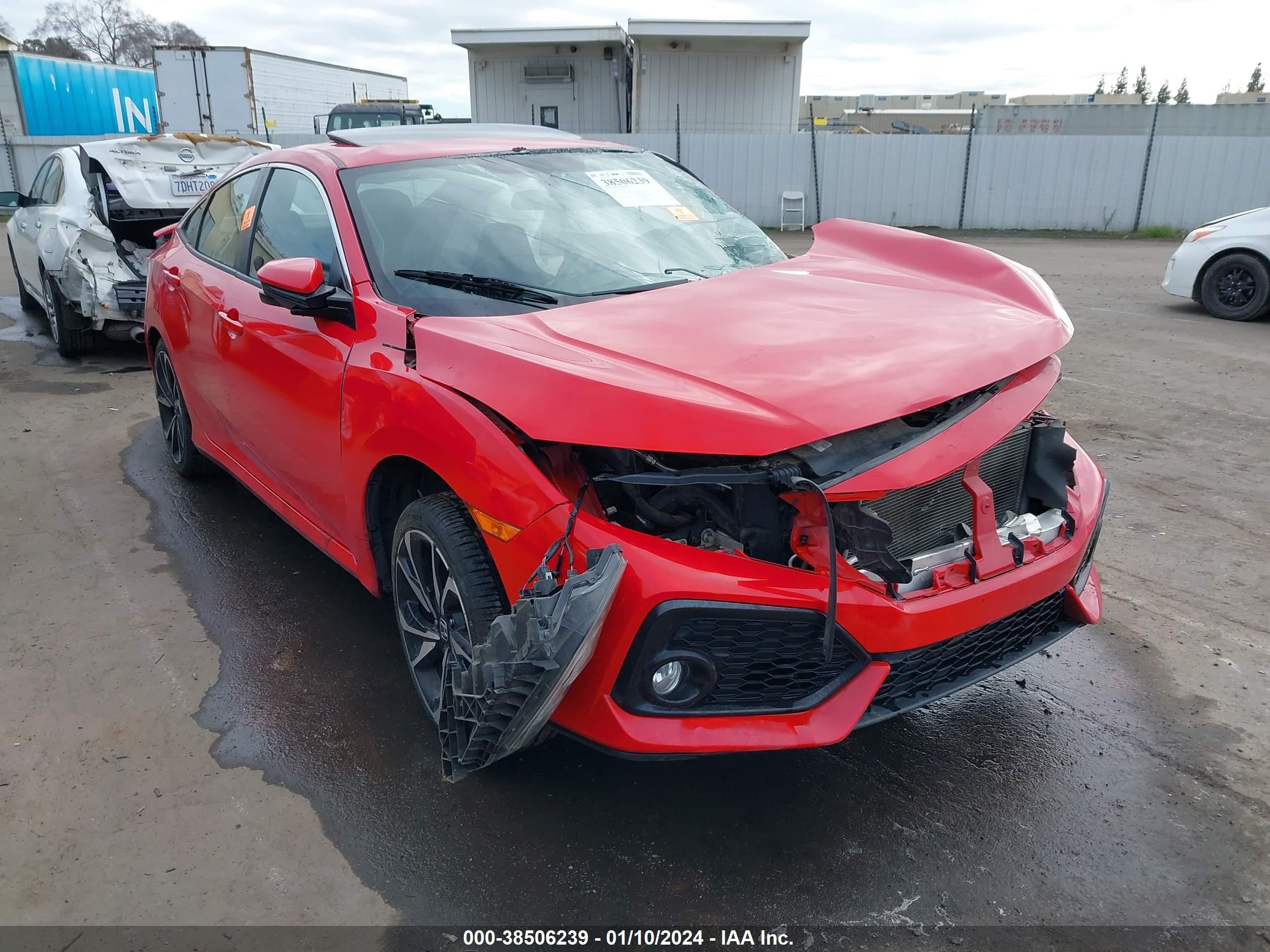 HONDA CIVIC 2018 2hgfc1e52jh707210