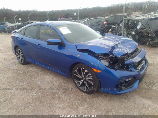 HONDA CIVIC SI SEDAN 2019 2hgfc1e52kh702686