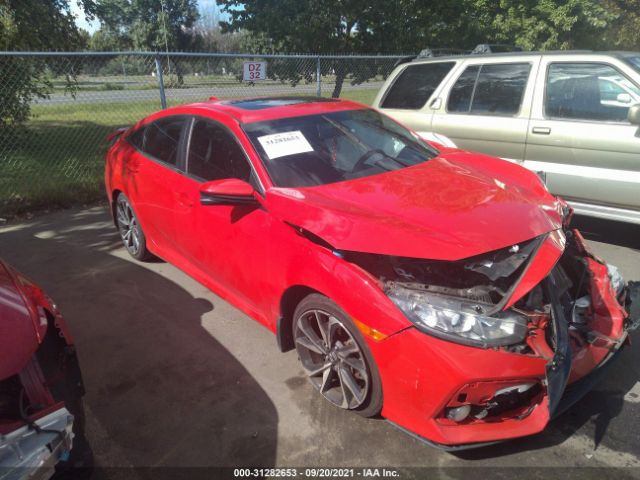 HONDA CIVIC SI SEDAN 2018 2hgfc1e53jh708351