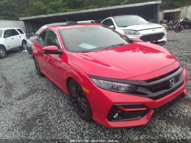 HONDA CIVIC SI SEDAN 2020 2hgfc1e53lh709311