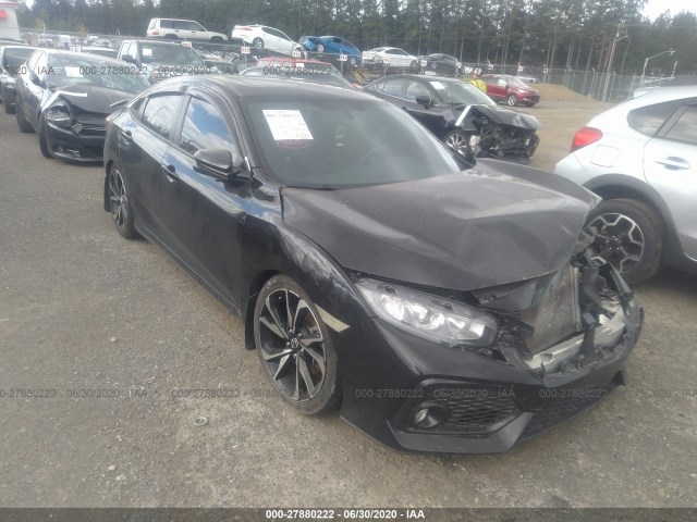 HONDA CIVIC SI SEDAN 2018 2hgfc1e54jh700355