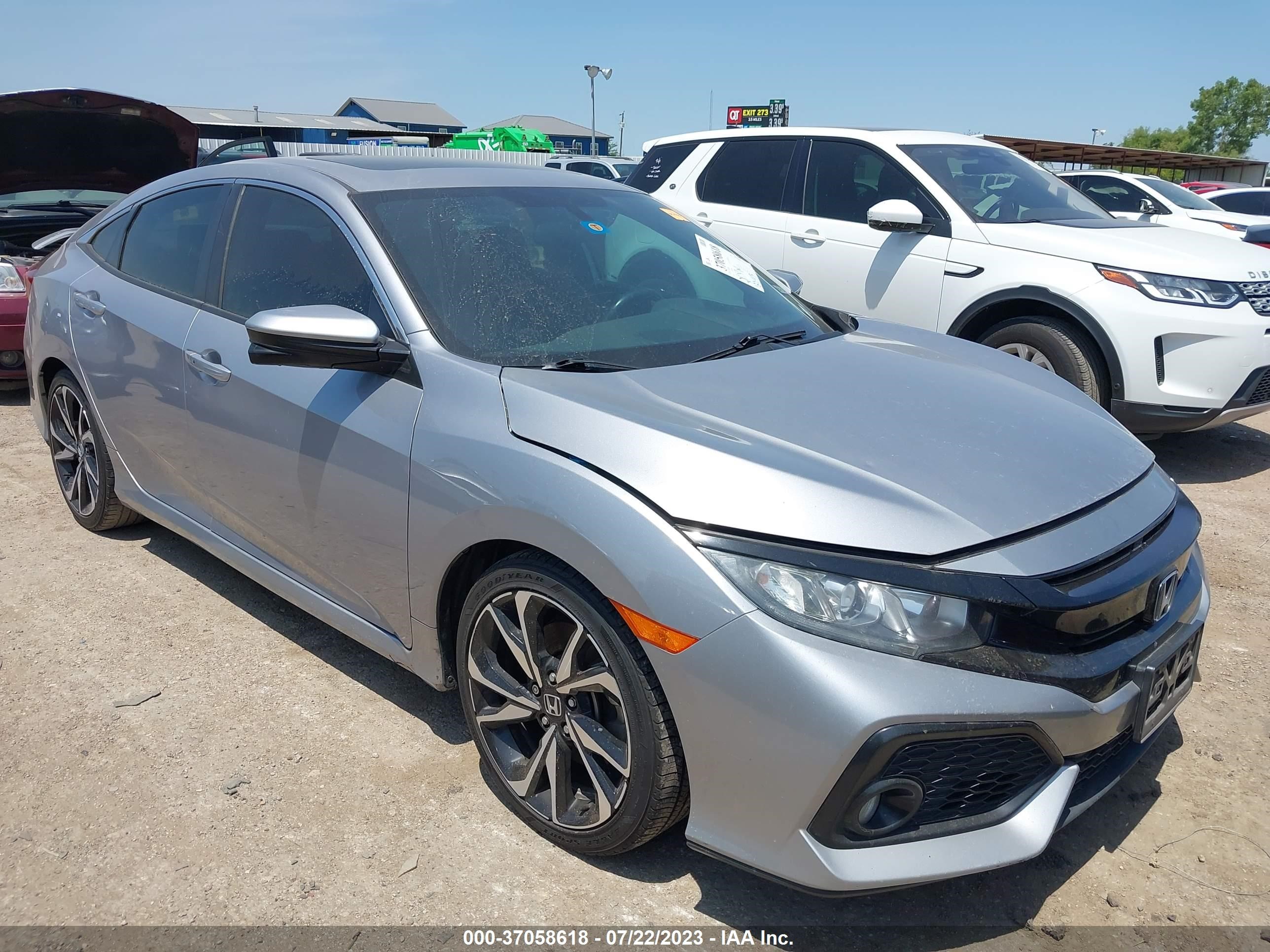 HONDA CIVIC 2018 2hgfc1e54jh702848