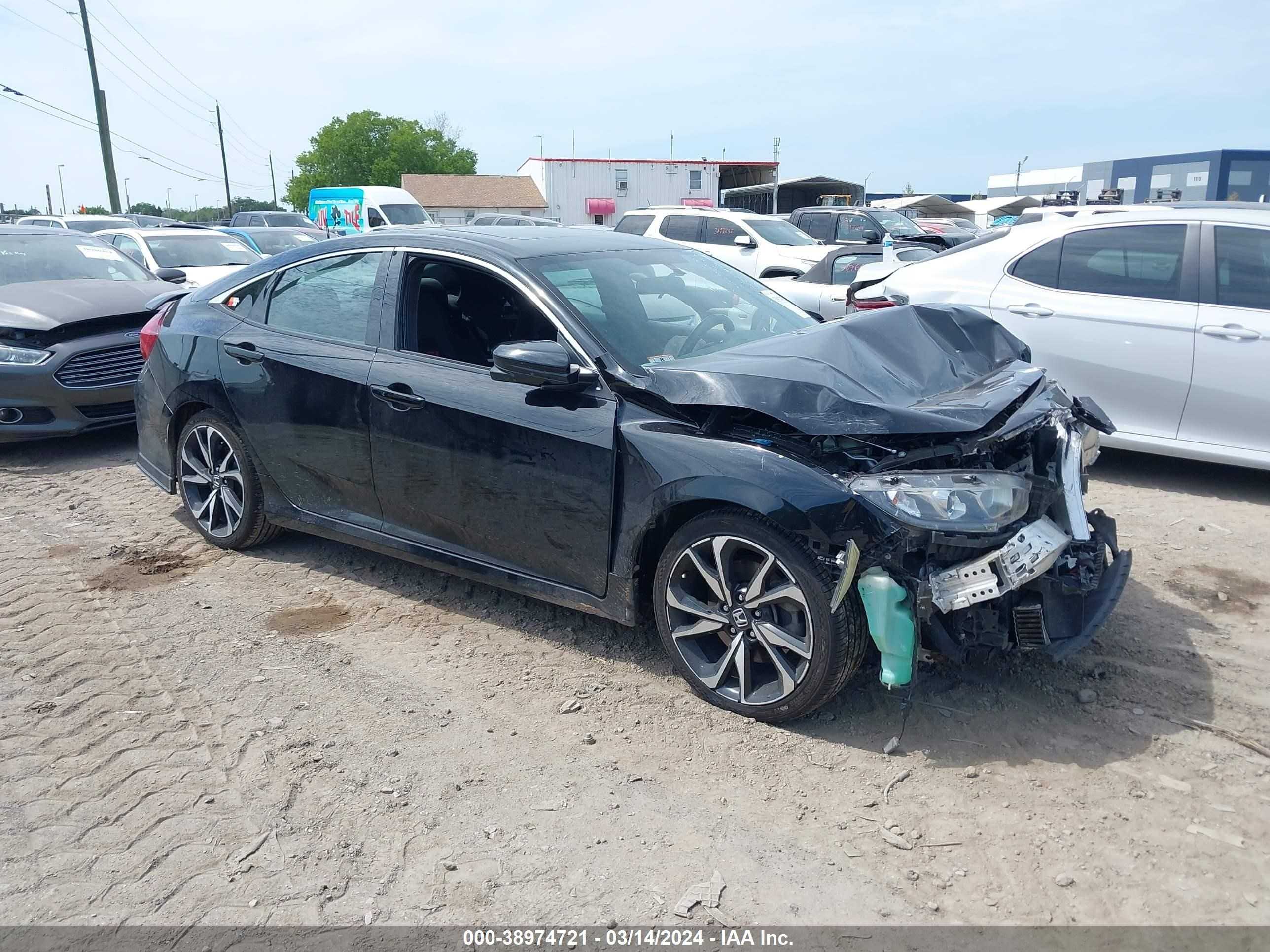 HONDA CIVIC 2018 2hgfc1e54jh703384