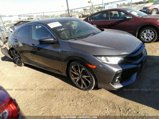 HONDA CIVIC SI SEDAN 2018 2hgfc1e54jh703577