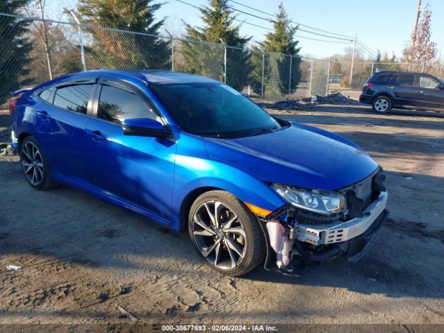 HONDA CIVIC 2018 2hgfc1e54jh707693