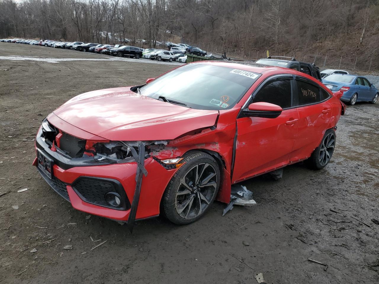 HONDA CIVIC 2018 2hgfc1e54jh709539