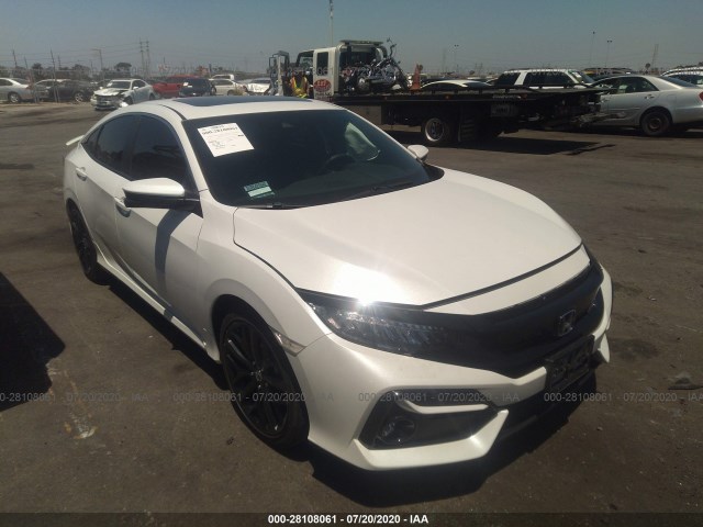 HONDA CIVIC SI SEDAN 2020 2hgfc1e54lh704392