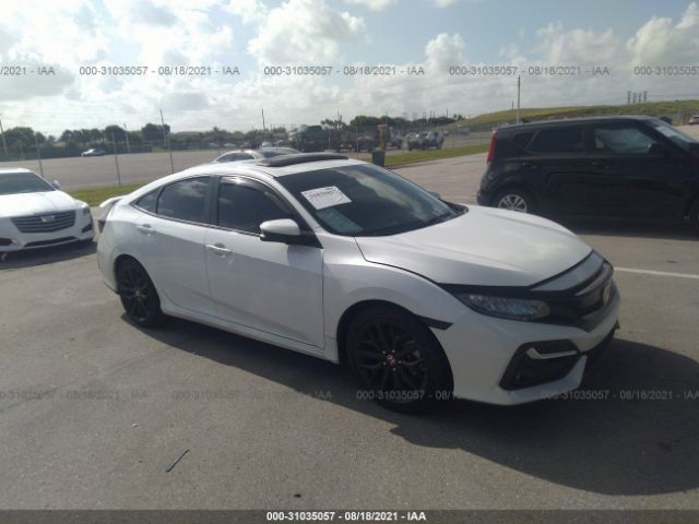 HONDA CIVIC SI SEDAN 2020 2hgfc1e54lh705817