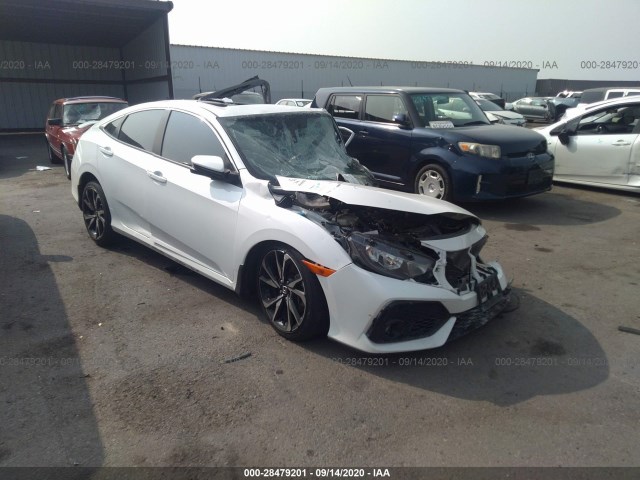 HONDA CIVIC SI SEDAN 2018 2hgfc1e55jh702907