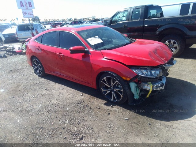 HONDA CIVIC SI SEDAN 2018 2hgfc1e55jh703104