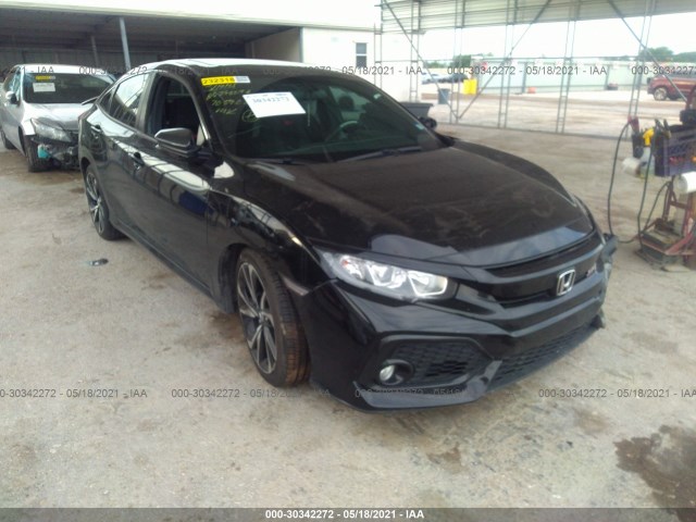 HONDA CIVIC SI SEDAN 2018 2hgfc1e55jh705922