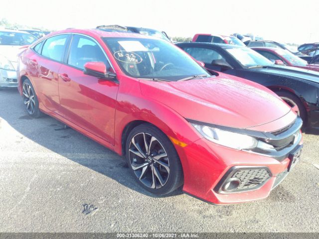 HONDA CIVIC SI SEDAN 2018 2hgfc1e55jh708903