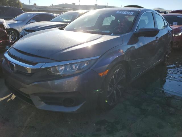 HONDA CIVIC 2018 2hgfc1e55jh709954